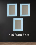 4x6 Frame 3 Set Non Print