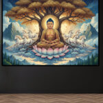Buddha Meditation Wall Art (12x18")