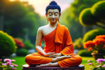 Buddha Canvas Wall Art ( 2x3 Fit ) - Image 2