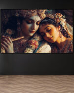 Radha Krishna Canvas Art ( 2x3 ) Fit