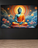 Buddha Meditation Wall Art ( 16x14 " )