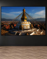 Boudhanath Stupa Wall Art (18x24")