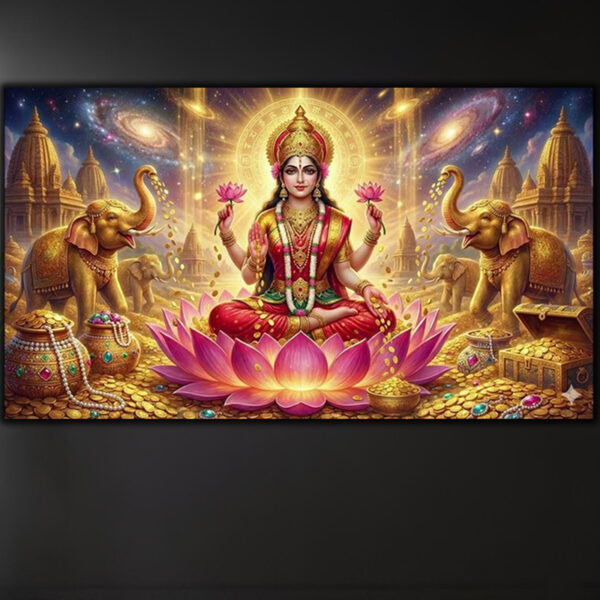 Goddess Lakshmi Canvas Art (16x24")