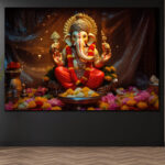 Ganesh Wall Art Frame ( 16x24 ")
