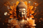 Golden Buddha Canvas Art (16x24") - Image 2