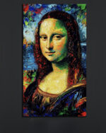 Colorful Mona Lisa Canvas (16x24")