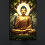 Buddha Canvas Wall Art (16x24")
