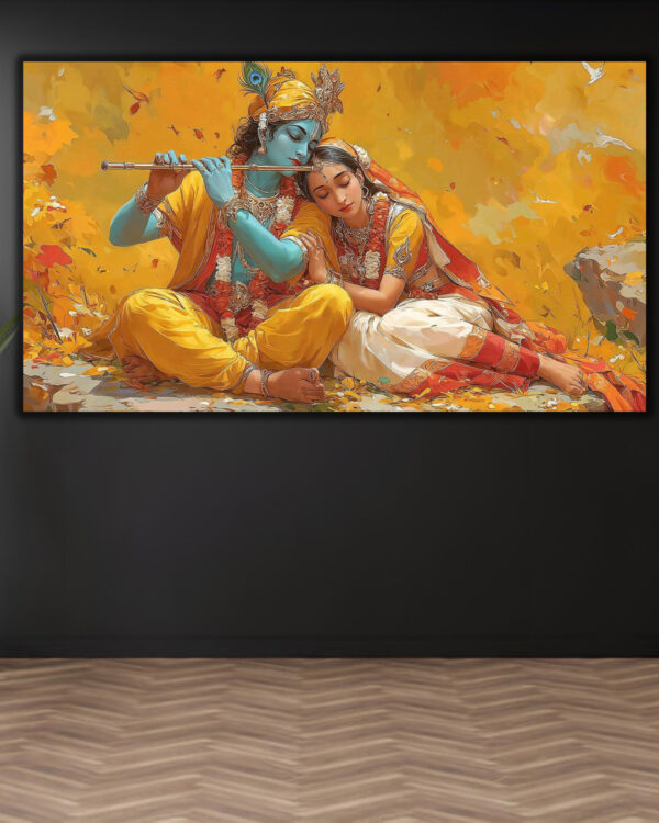 Radha Krishna Wall Art (2x3 Fit)