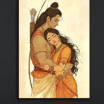Divine Embrace Art Print (16x24")
