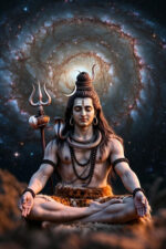 Shiva Cosmic Meditation Canvas (16x24 " ) - Image 2