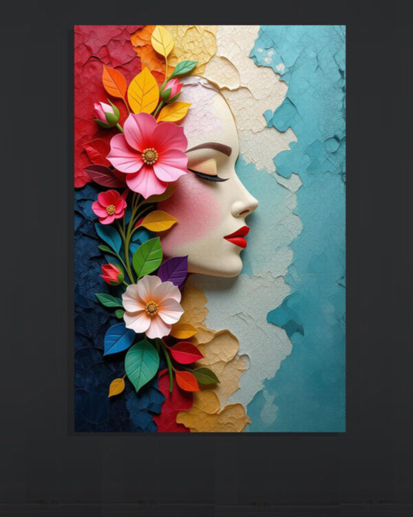 Floral Harmony Wall Art (2x3 Fit)