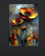 Vibrant Floral Canvas Art (2x3 Fit)