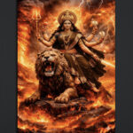 Goddess Durga Wall Art ( 2x3 Fit )