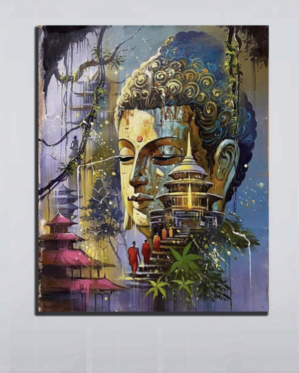 Buddha Serenity Canvas Art (16x24")