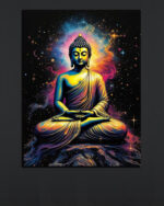 Cosmic Buddha Canvas Art (2x3 Fit)