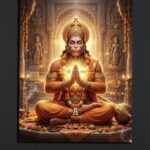 Hanuman Divine Canvas Art (2x3 Fit)