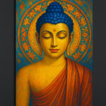 Buddha Portrait Canvas Art (2x3 Fit)