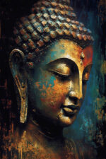 Buddha Abstract Wall Art ( 2x3 Fit) - Image 2