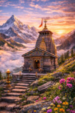 Himalayan Temple Canvas Art ( 2x3 Fit ) - Image 2