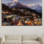 Himalayan Village Canvas Print (2x3 Fit)