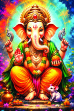 Lord Ganesha Decorative Idol ( 2x3 Fit ) - Image 2