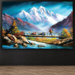 Himalayan Landscape Painting ( 2x3 Fit )