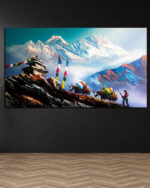 Himalayan Landscape Painting ( 2x3 Fit )