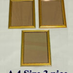 A4 Size Certificate Fram 3 Pice