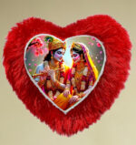 One Side Cushion Love Shape Print - Image 2