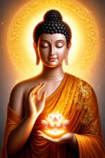 Gold Buddha Sun Set 2x3 Fit - Image 2