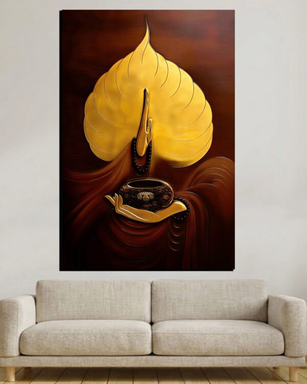 love Buddha leaf 2x3 fit