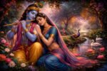 love moment of radha krishna 2x3 fit - Image 2