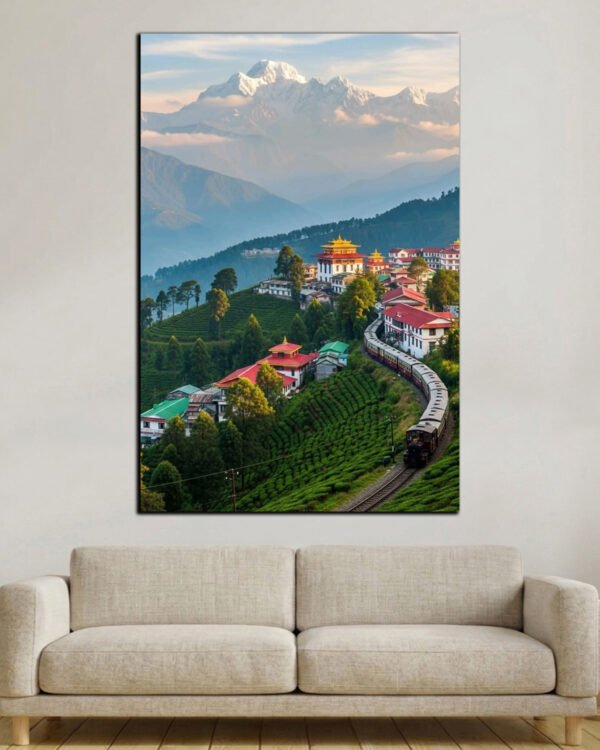 Railway Seen 16x24 inch