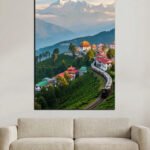 Railway Seen 16x24 inch
