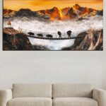 himalayan canvas art 2x4 fit