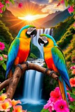 parrot love affair 2x3 fit - Image 2