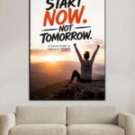 start now no tomorrow 2x3 fit