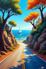 road sunset 2x3 fit - Image 2