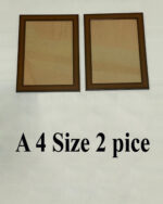 A4 Certificate Wooden Photo Frame 2 Pice
