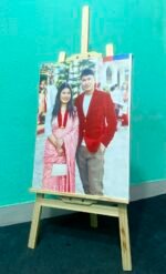 Art stand 120cm witha Premium 18x24 Canvas - Image 2