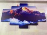 Mountains Five Panel 32x52 Size - Image 2
