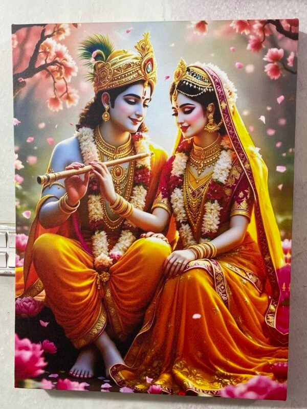 radha krishna 16x24 inch
