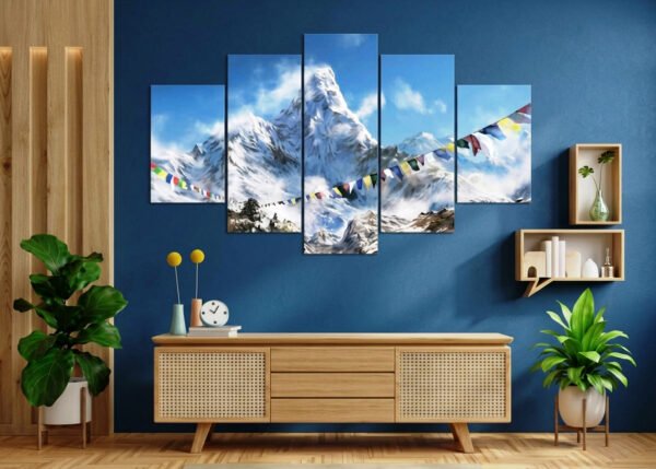 mount everest  2x3 five panel