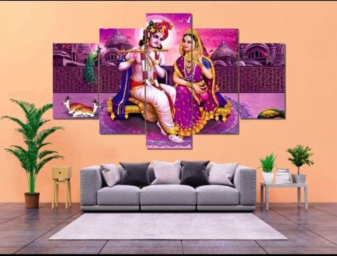 22 radha krishna 2x3 fit canvas - Image 1