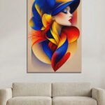 Wall Paint Art Ladies