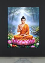 Wall Canavas Beautiful Buddha 2x3 Fit