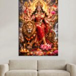 Durga Bhagawan 2x3 Fit Canvas