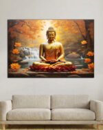 Gold Buddha Canvas