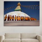 Baudha Stupa Real Picture 2x3 Fit Canvas