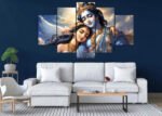radha krishna 2x3 fit five panel